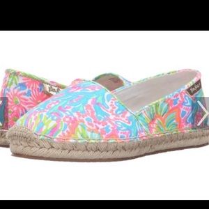 Lily Pulitzer Espadrilles Size 8